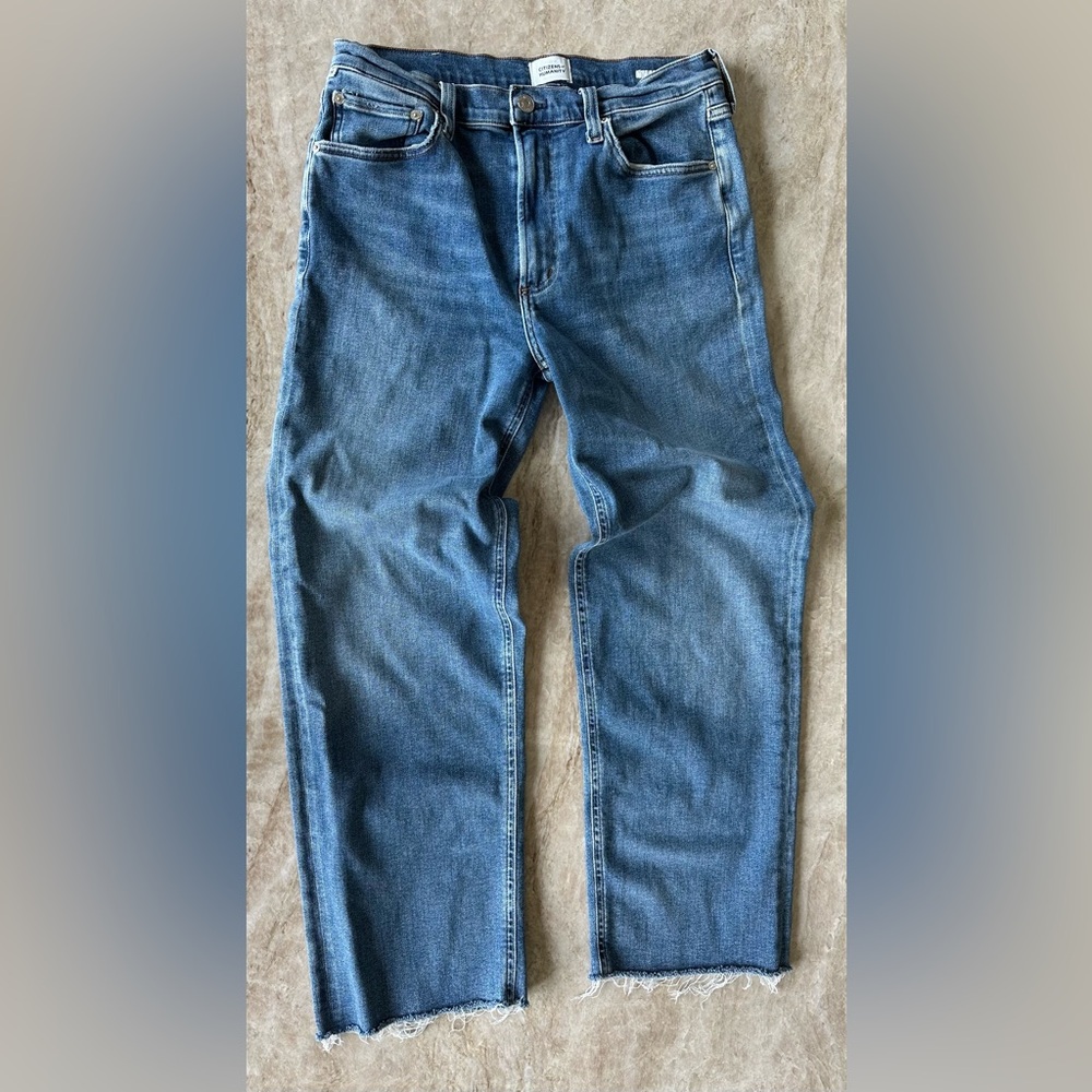 Citizens Of Humanity Men's Medium Blue Straight Jeans